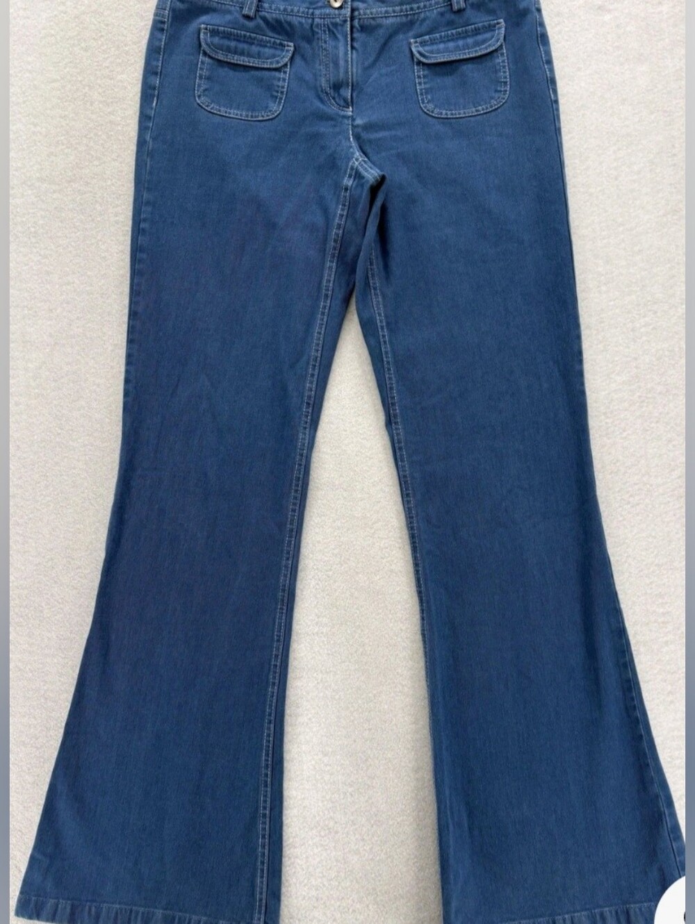 Vintage Theiry Women’s Blue Flared Jeans